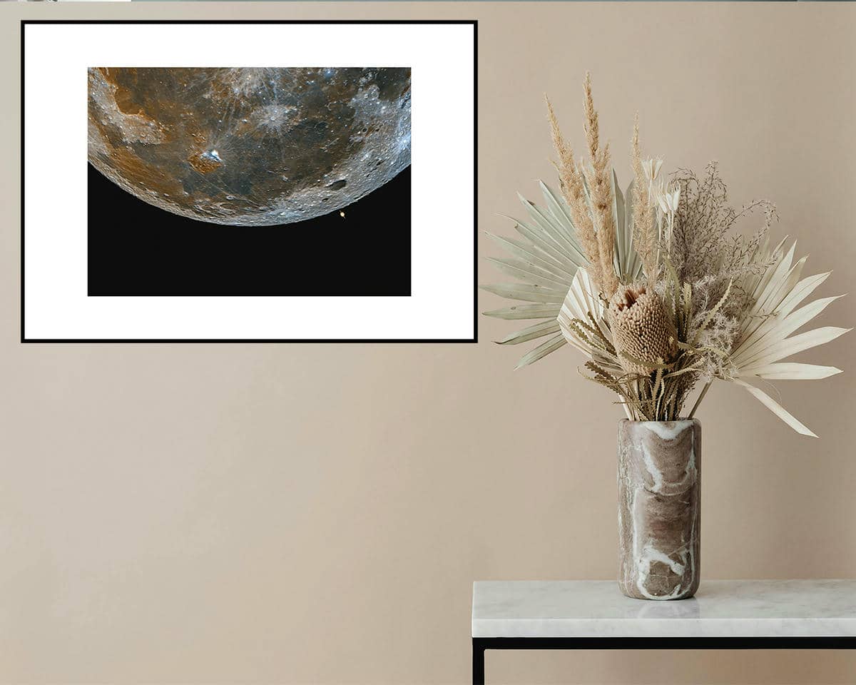Lunar Occultation of Saturn - Solar System
