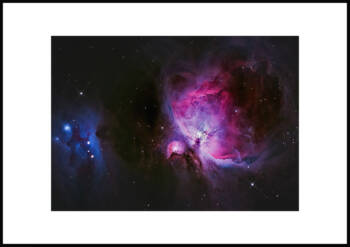 Orion and Running Man Nebulae