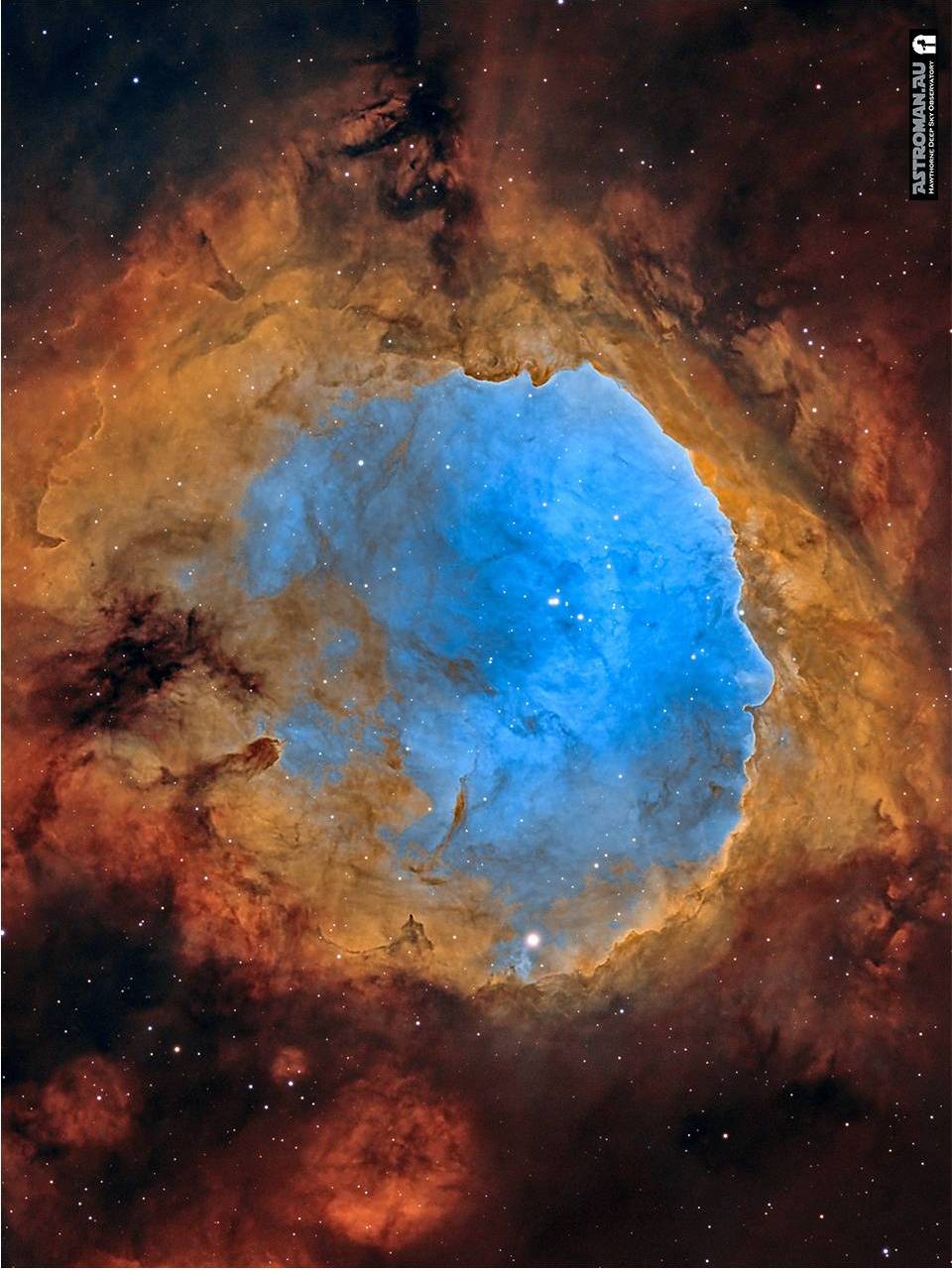 NGC 3324 – “Gabriela Mistral” from Earth’s Backyard